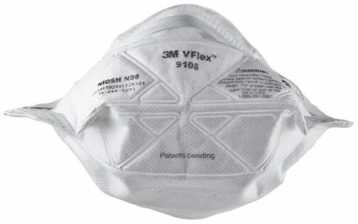 3M™ VFlex™ Particulate Respirator 9105, N95, 400 EA/Case