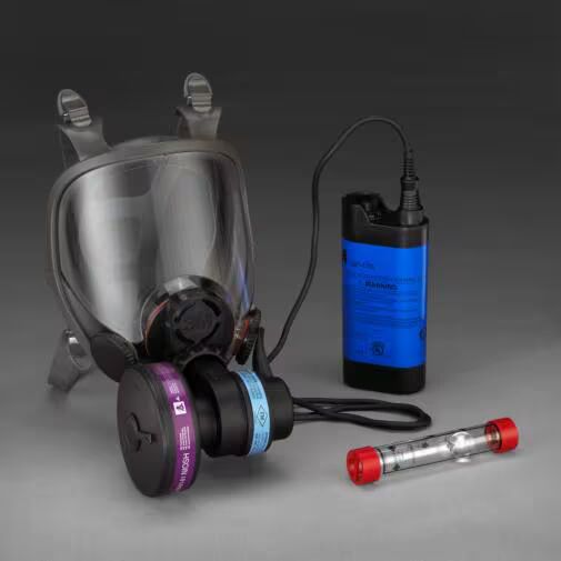 3M™ Powerflow™ Face-Mounted Powered Air Purifying Respirator (PAPR) 6800PF, Medium, 1 EA/Case