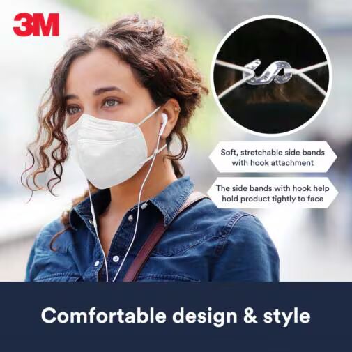 3M™ Particulate Respirator 9513 KN95 , White, 1 ea/Pack, 20 Packs/Case