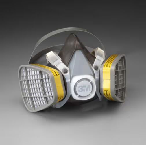 3M™ Half Facepiece Disposable Respirator Assembly 5303, Organic Vapor/Acid Gas, Large 12 EA/Case