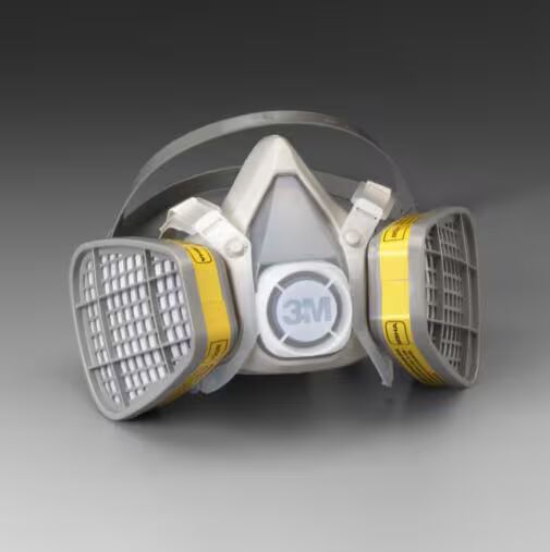 3M™ Half Facepiece Disposable Respirator Assembly 5103, Organic Vapor/Acid Gas, Small 12 EA/Case