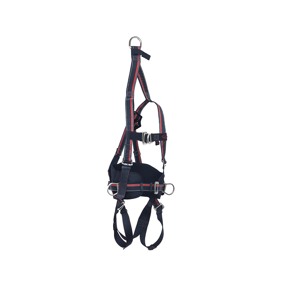 Suspension Strap Incorporated on the Shoulder Strap of the Harness with 4 Adjustment & 3 Attachment Points